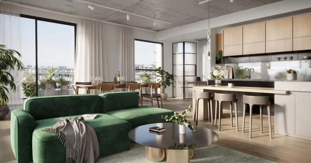 澳大利亚装修风格_现代红砖建筑立面_红砖公寓楼设计