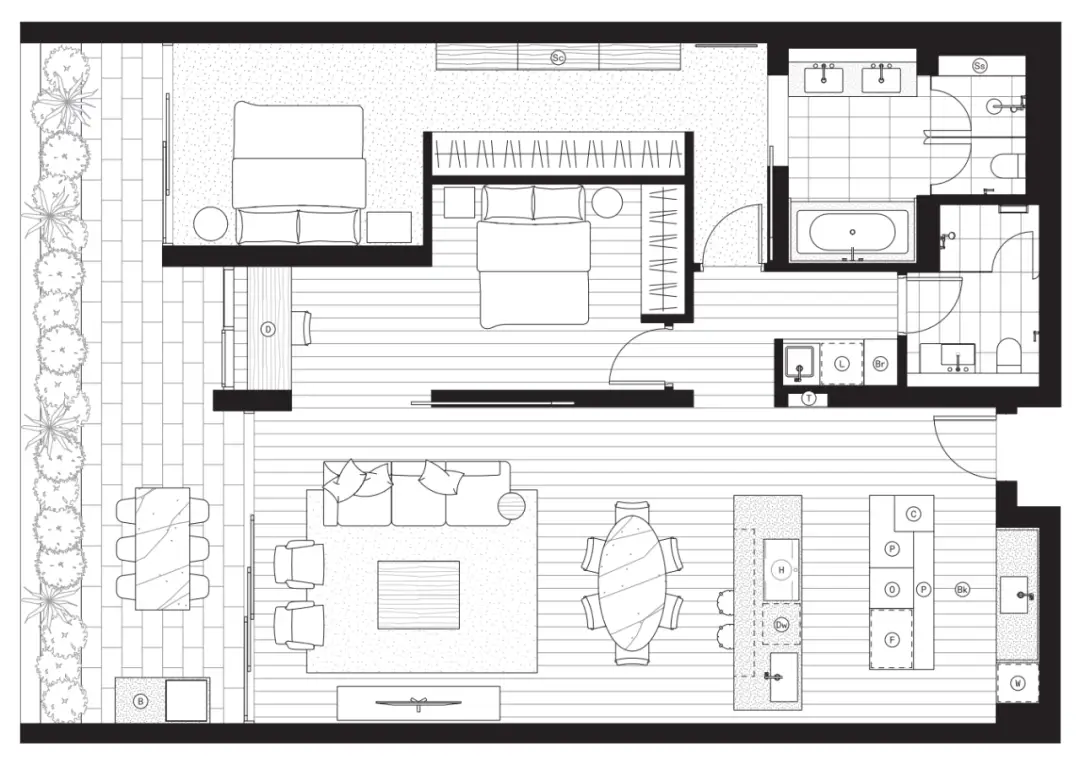 红砖公寓楼设计_现代红砖建筑立面_澳大利亚装修风格