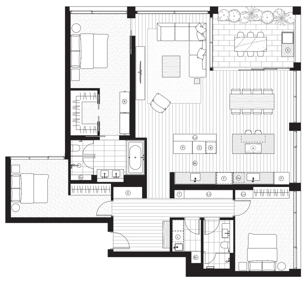 澳大利亚装修风格_红砖公寓楼设计_现代红砖建筑立面
