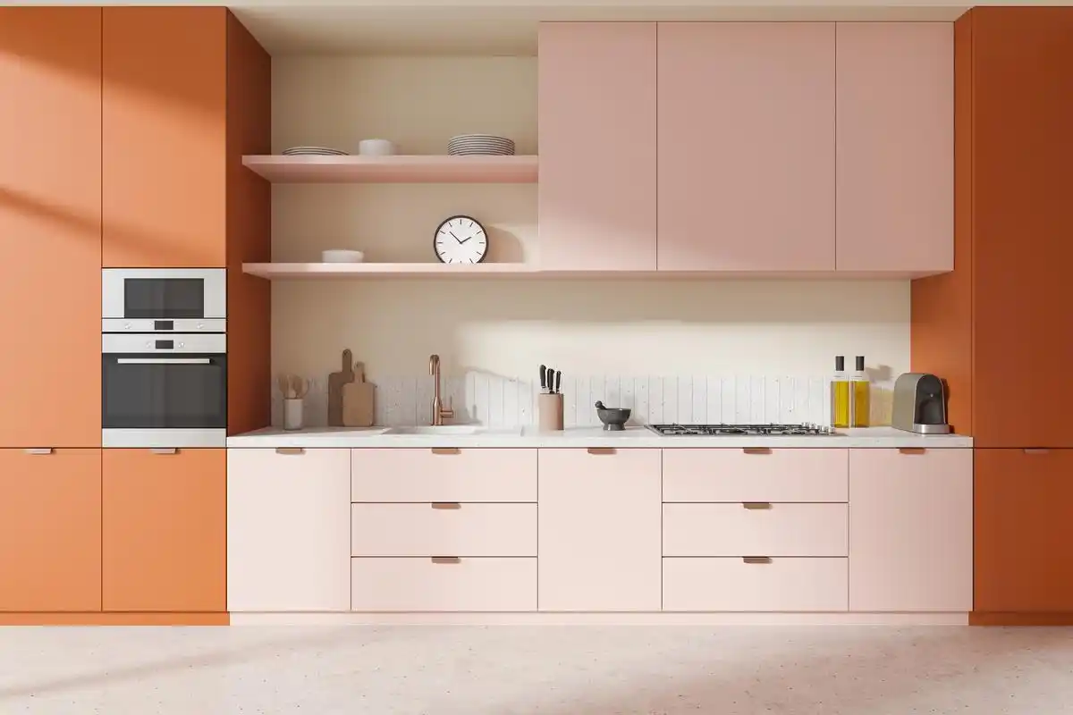 橱柜颜色选择_耐看橱柜颜色搭配_橱柜巧克力板颜色大全