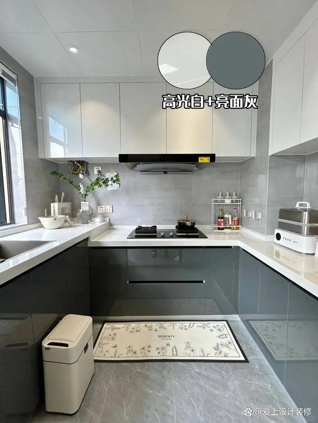 橱柜颜色搭配方案_高级时尚橱柜颜色方案_橱柜巧克力板颜色大全