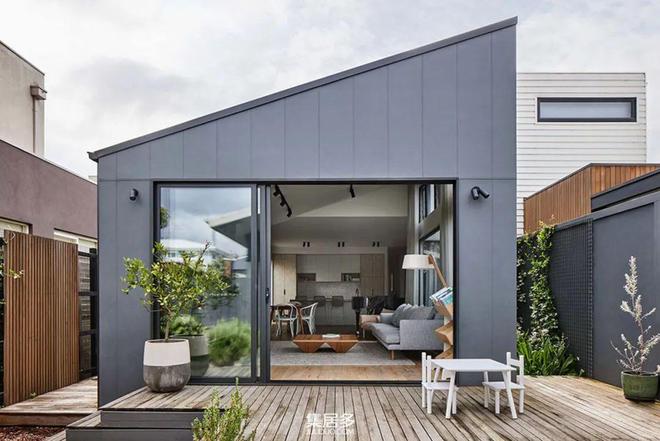 高天花板明亮住宅风格_澳大利亚装修风格_澳大利亚现代化小屋设计