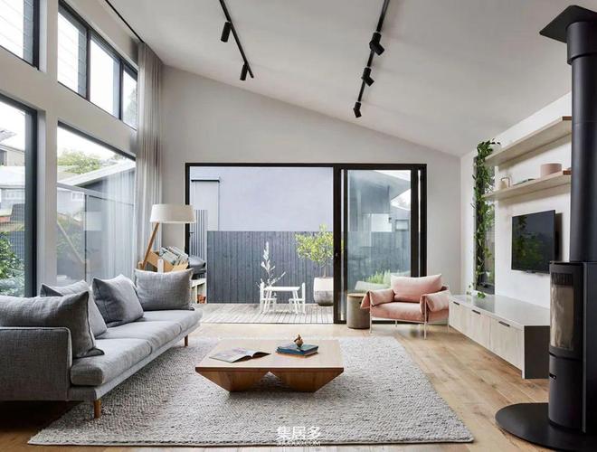 澳大利亚装修风格_高天花板明亮住宅风格_澳大利亚现代化小屋设计