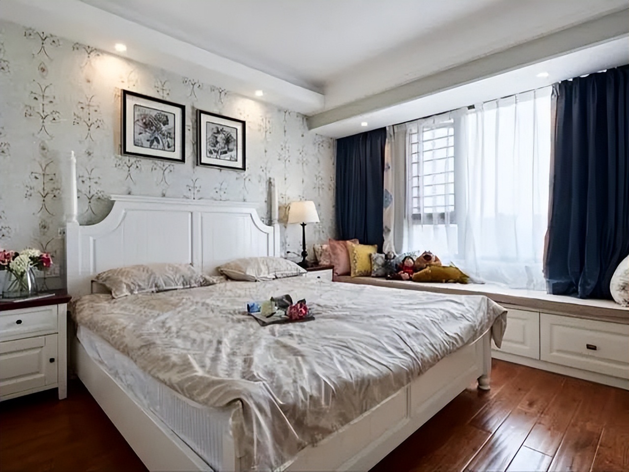 美式家具 小户型_美式风格装修案例_客厅电视背景墙设计