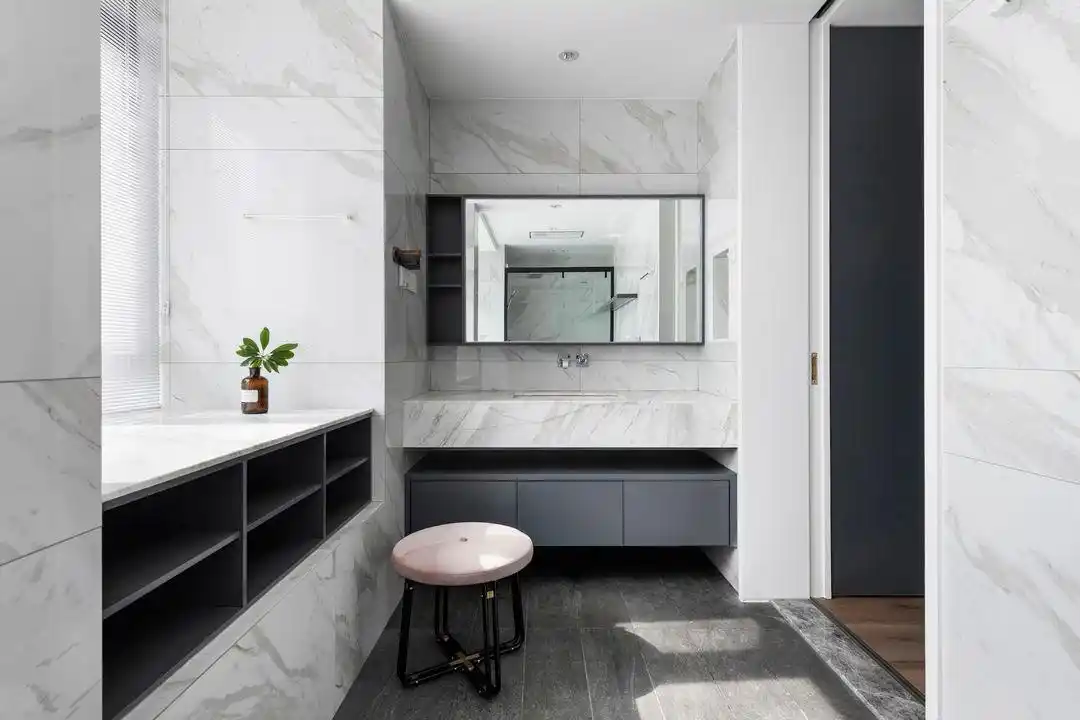 成都地暖装修_客餐厅互动空间布局_大横厅户型设计