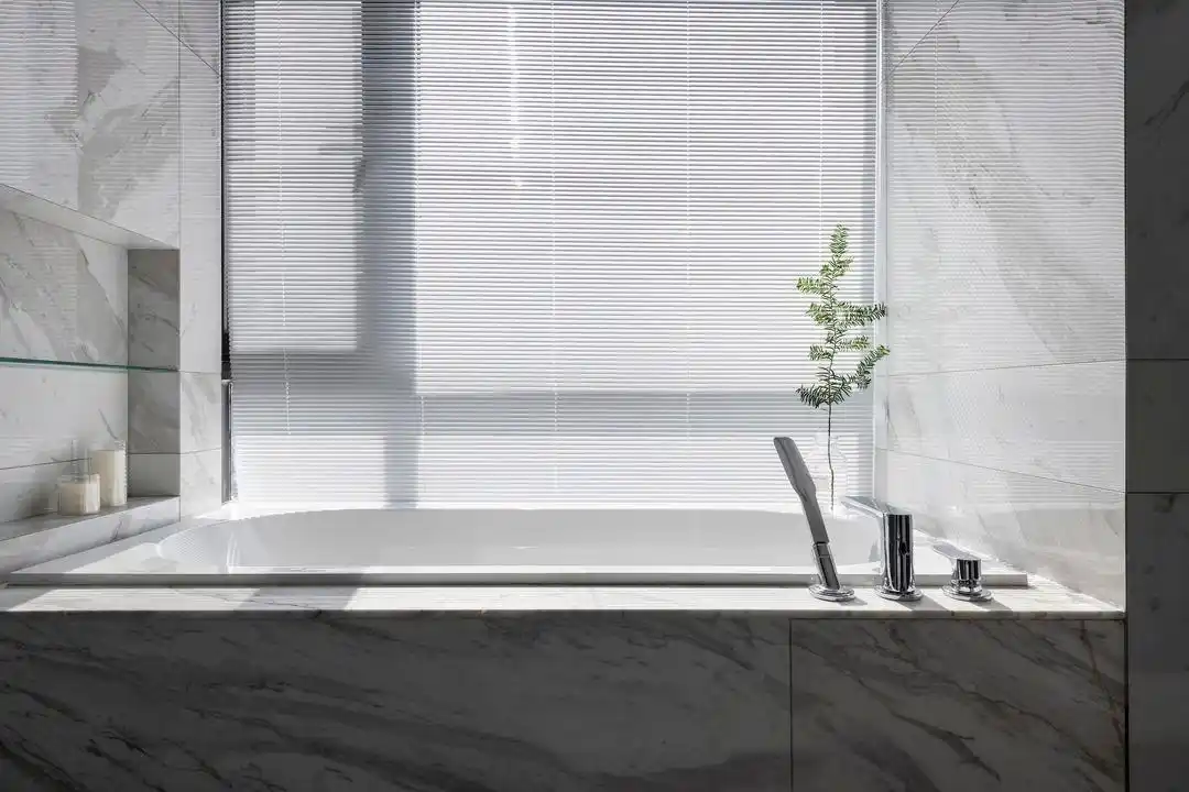 客餐厅互动空间布局_成都地暖装修_大横厅户型设计