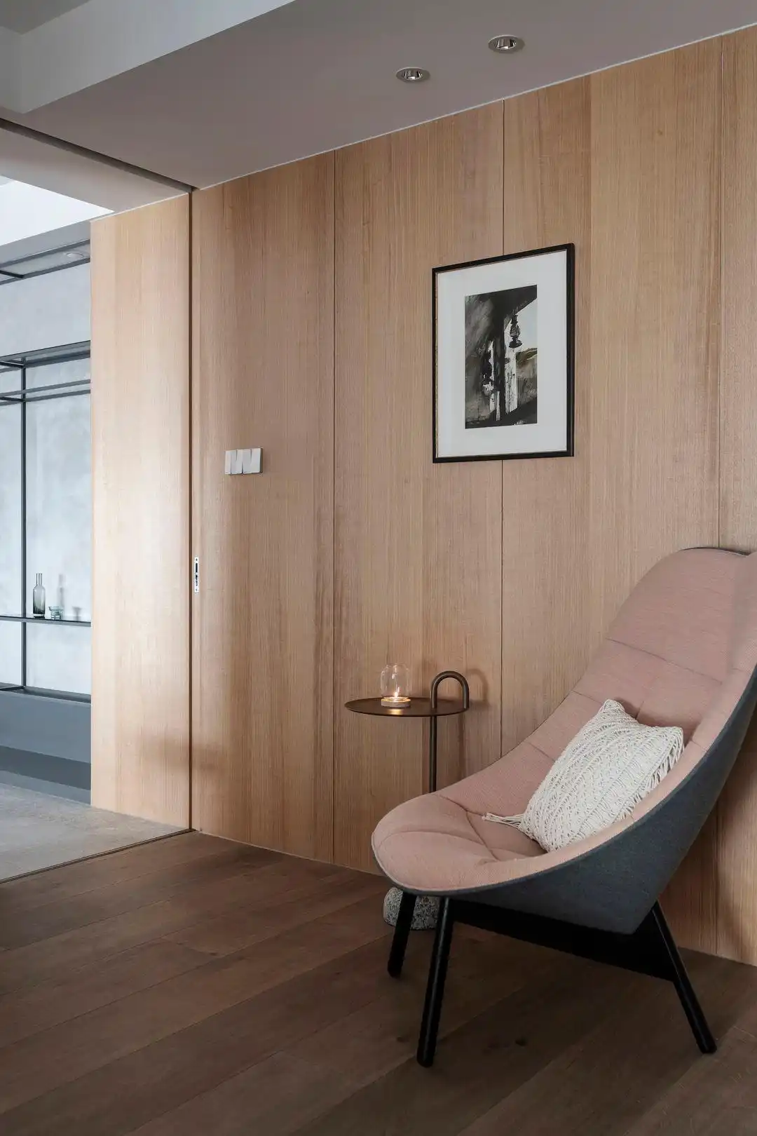 大横厅户型设计_客餐厅互动空间布局_成都地暖装修