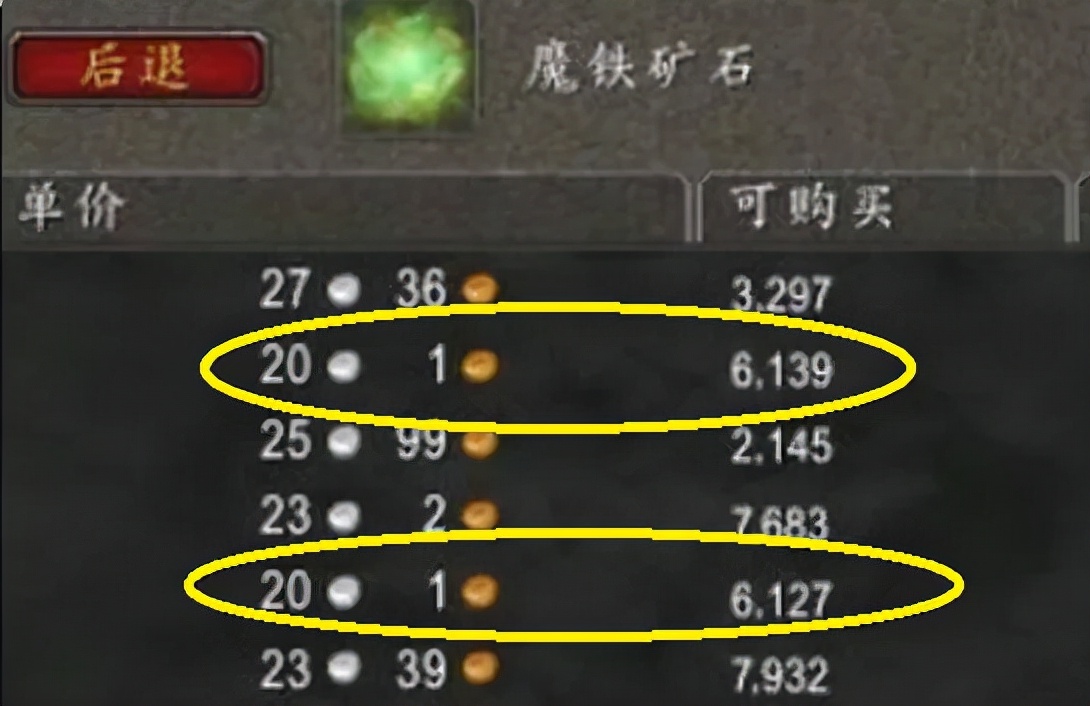 魔兽世界怀旧服T5末期版本漏洞NPC高价回收绿装,挂机1天净赚1万G(图2) 魔兽世界TBC怀旧服P3制造业装备攻略_魔铁矿制作魔铁链甲罩帽利润分析_魔兽世界珠宝加工收益