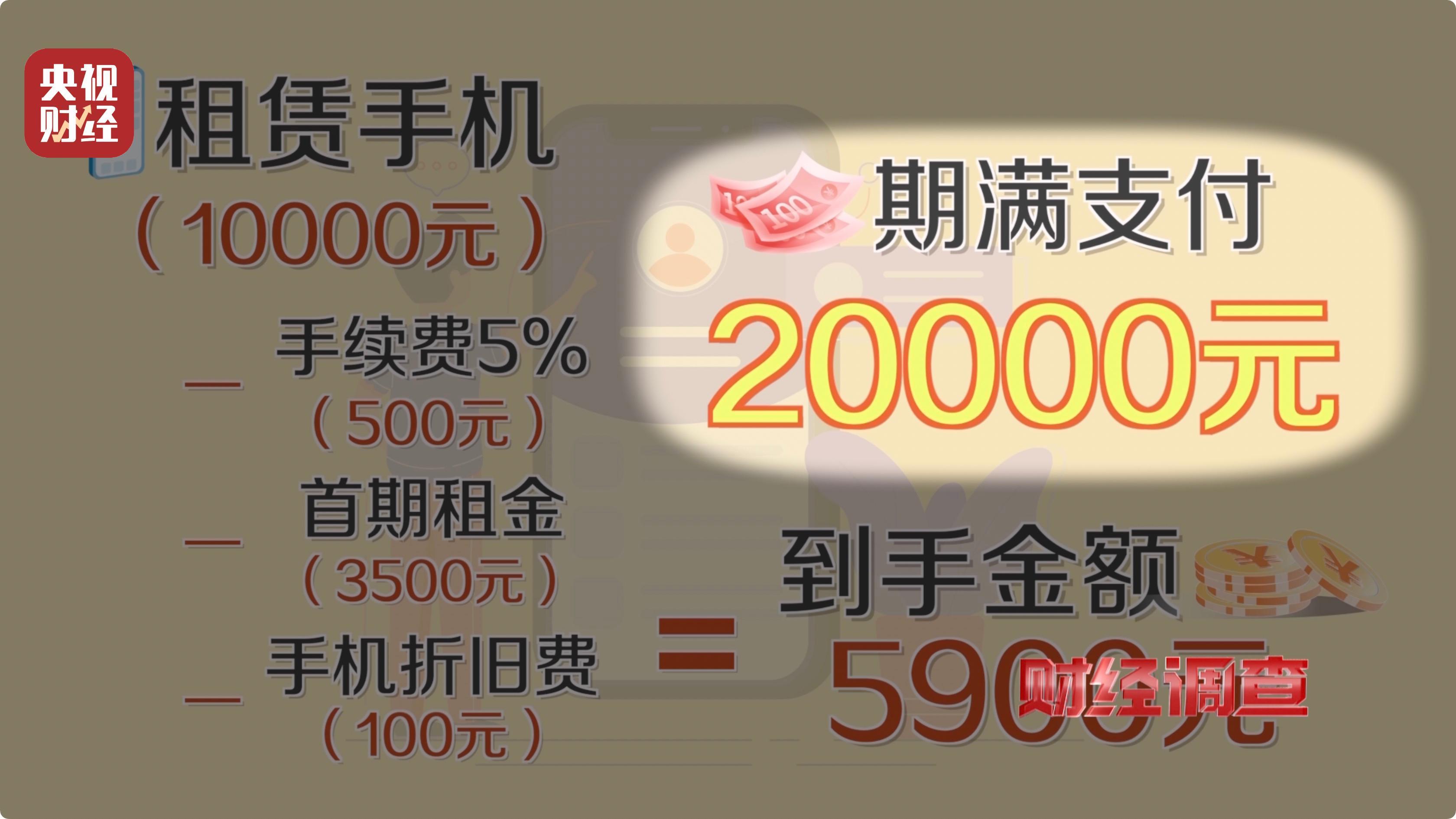 手机租赁,不仅随意定价,竟还暗藏高利贷陷阱→(图15) 苏州汽车租赁网_租机平台 利率过高 租机贷 非法经营