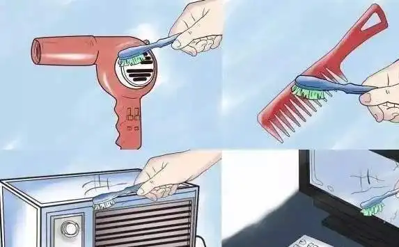 旧牙刷别扔,简单一烤,家里的清洁难题全搞定(图8) 烧烤刷子用牙刷_旧牙刷妙用_清洁杯子水龙头厨房