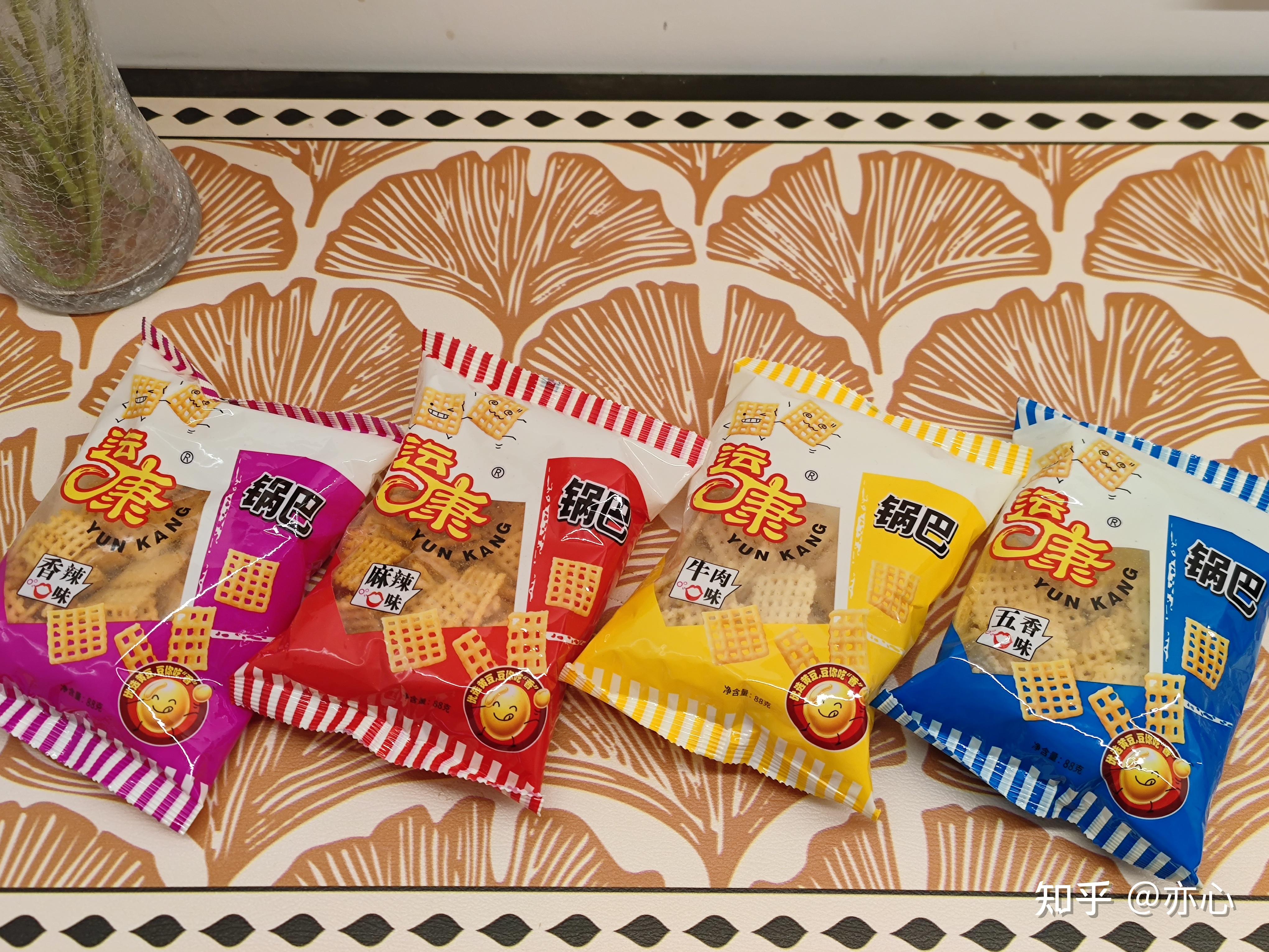 嘎嘣脆的童年零食——锅巴测评②(图3) 锅巴菜制作方法_运康锅巴口感对比_太阳锅巴测评