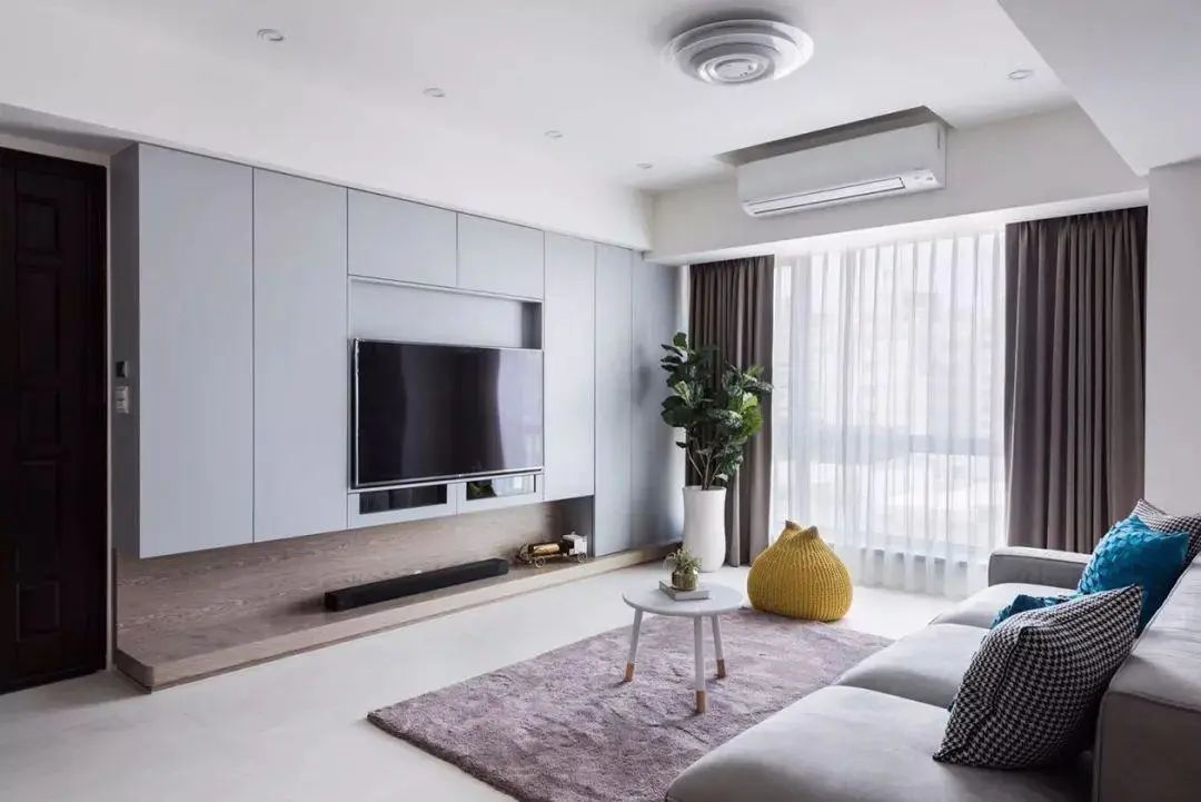 小户型客厅设计_简约北欧客厅布置_家装客厅简约效果图