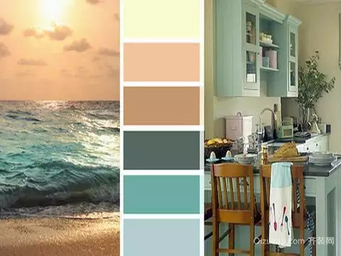 格调生活空间色彩选择_油漆色彩搭配方案_餐厅墙面装饰画