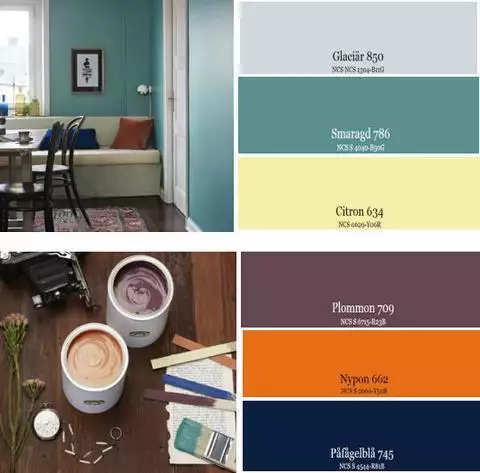 格调生活空间色彩选择_餐厅墙面装饰画_油漆色彩搭配方案