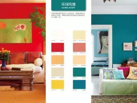 餐厅墙面装饰画_格调生活空间色彩选择_油漆色彩搭配方案