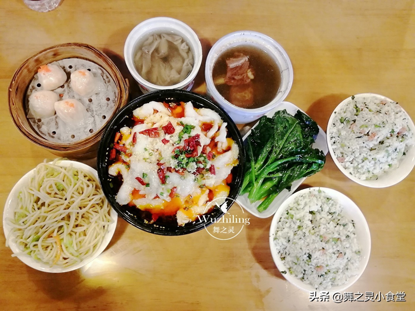 3个人花123元吃最地道的福州小吃,量多还便宜,老板真实在(图1) 三坊七巷的美食_达道牛滑老铺_福州传统小吃