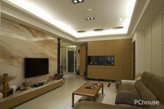 客厅瓷砖电视背景墙效果图