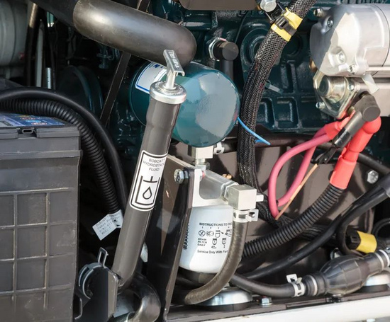 山猫V课堂丨S70维保指南!(图9) S70装载机日常点检_山猫S70维护保养_装载机维修保养记录