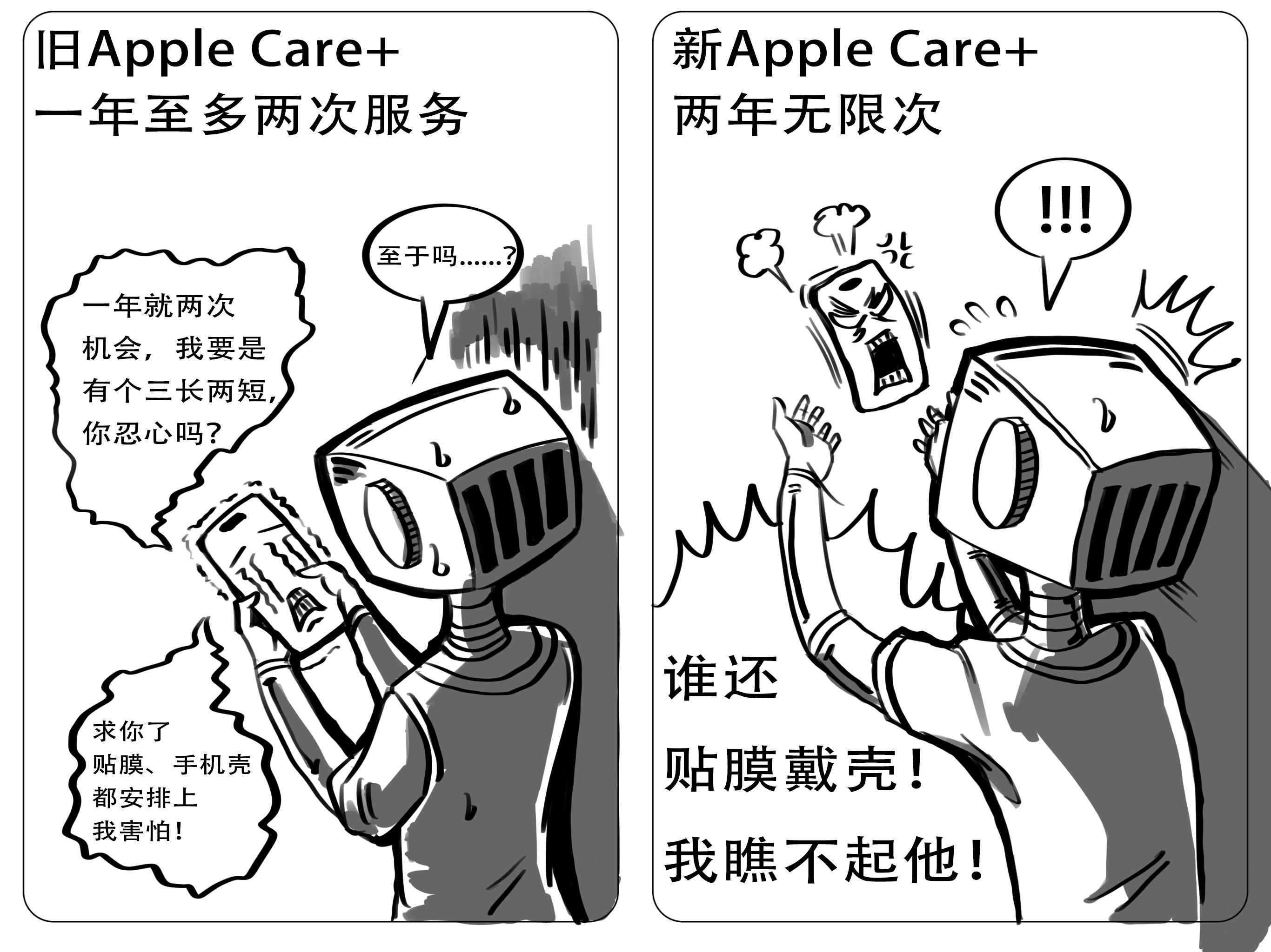 无限次维修!Apple Care+真有那么爽?(图3) 不同苹果产品AC+维修费用_苹果AC+价格对比_ipad维修一般多少钱