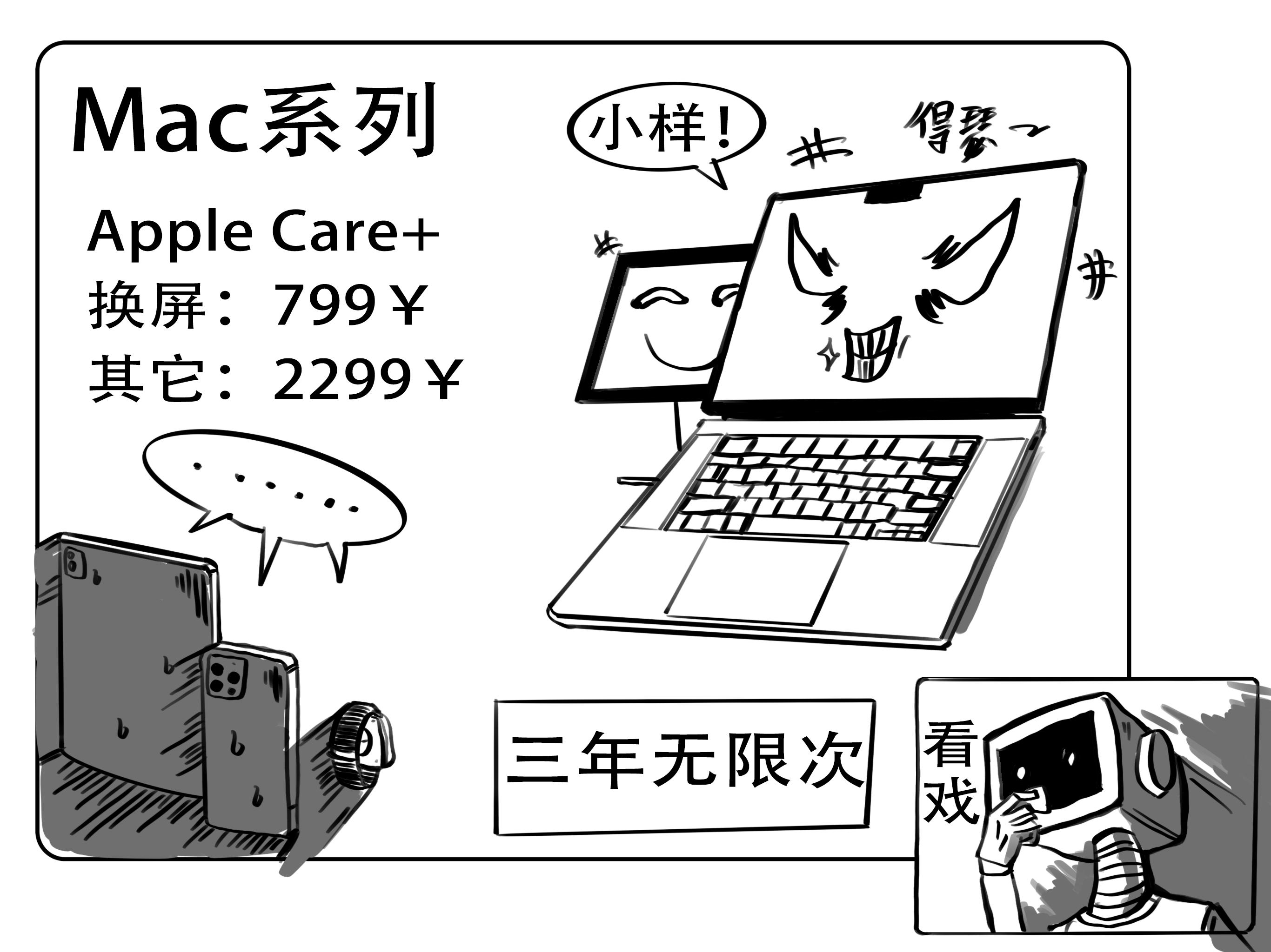 无限次维修!Apple Care+真有那么爽?(图5) ipad维修一般多少钱_不同苹果产品AC+维修费用_苹果AC+价格对比