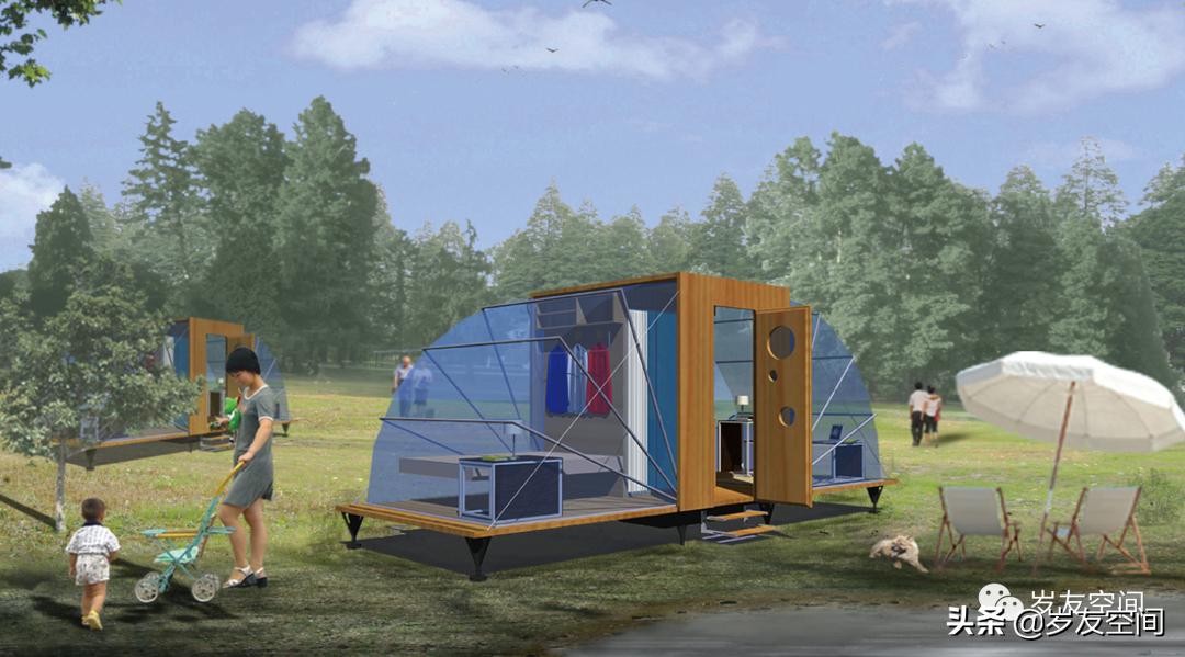 集装箱建筑定义_集装箱建筑特征_玻璃钢房子图片