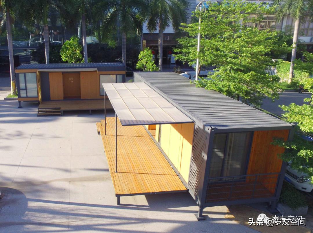 集装箱建筑定义_集装箱建筑特征_玻璃钢房子图片