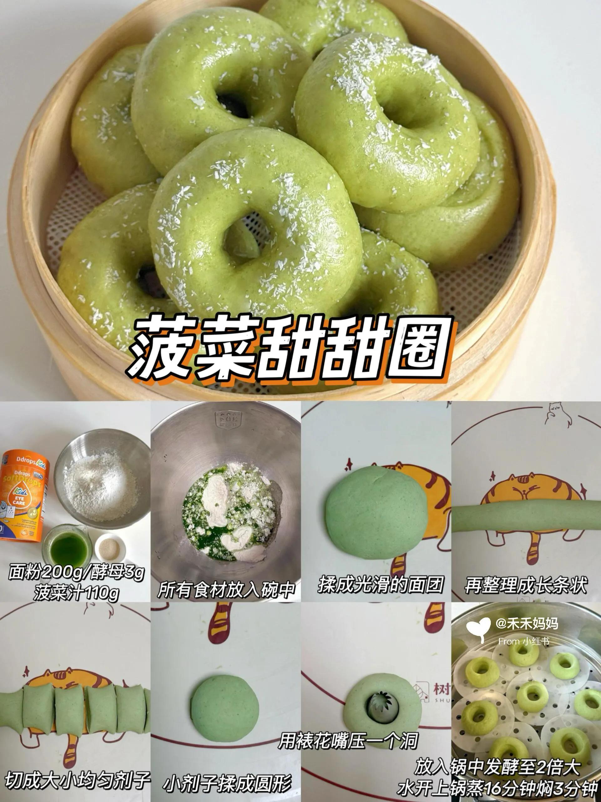 娃能炫一笼的花样面食!做法超详细,宝妈快马住(图4) 花样面食做法_宝宝辅食花样面食_哄娃吃饭创意面食