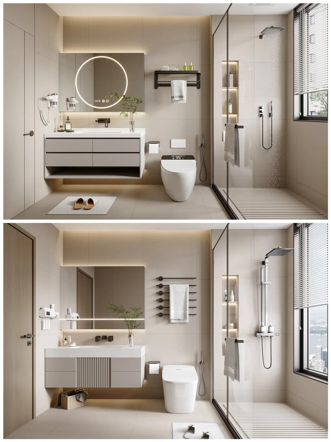 卫生间瓷砖用美缝吗_卫生间装修避坑清单_防水地面坡度插座