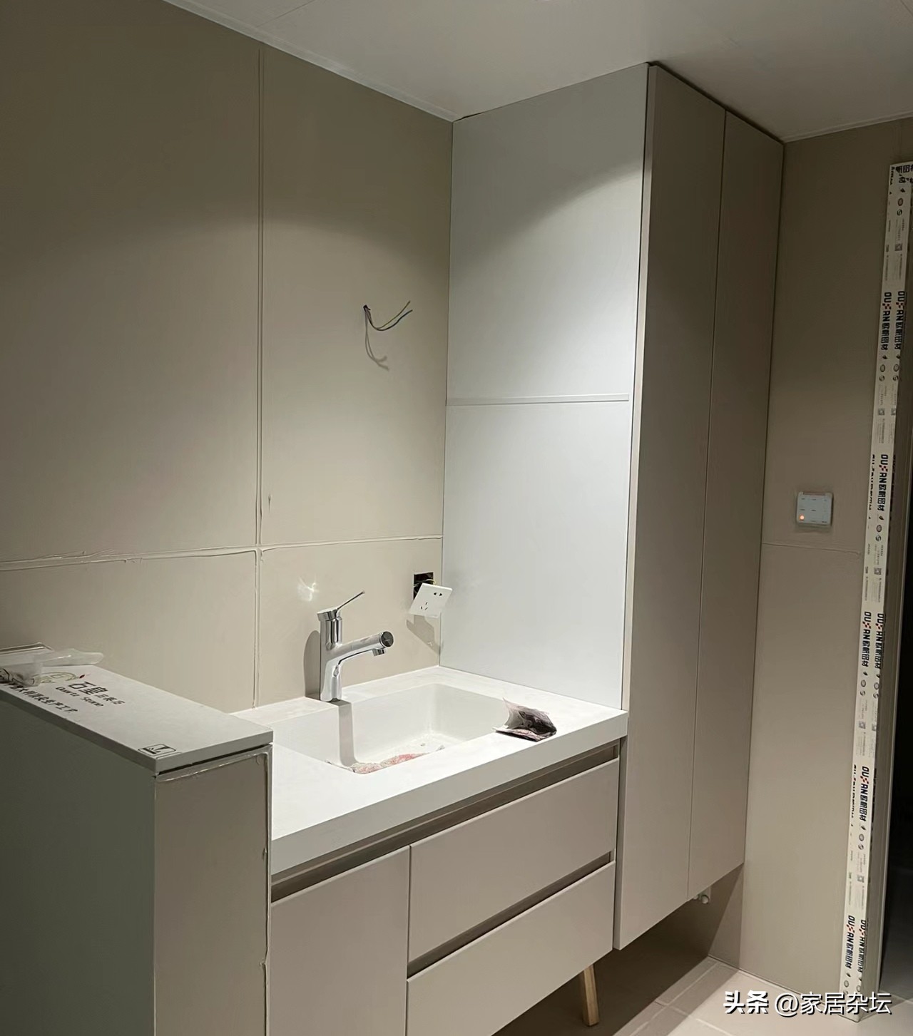 卫生间装修,建议一定做好这7点!家务量“不止减半”还耐用(图1) 卫生间瓷砖用美缝吗_浴室柜吊装设计_卫生间装修减少家务量