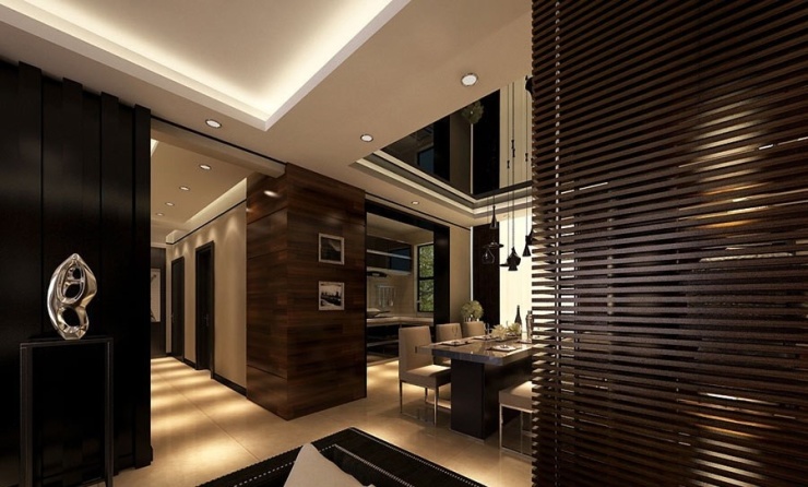 港式装修—简约空间绽放质感潮范儿!(图3) 港式风格设计_港式风格现代装饰_阿莲娜装修风格