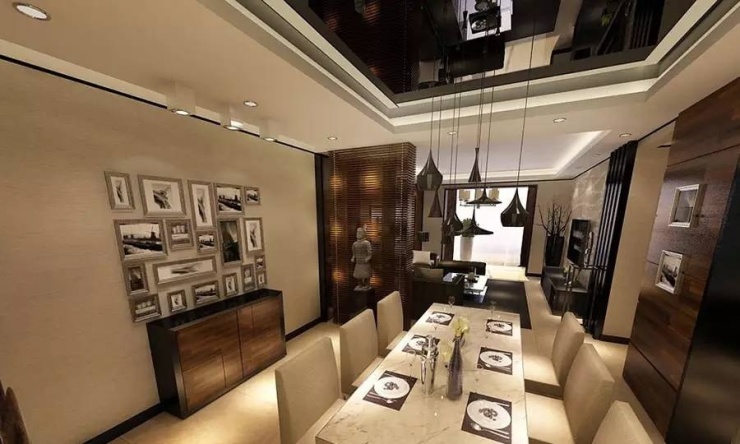 港式装修—简约空间绽放质感潮范儿!(图4) 港式风格现代装饰_港式风格设计_阿莲娜装修风格