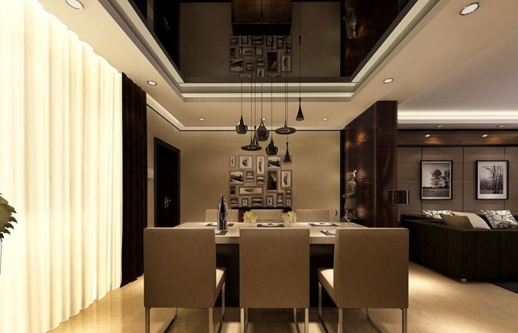 港式装修—简约空间绽放质感潮范儿!(图5) 阿莲娜装修风格_港式风格现代装饰_港式风格设计