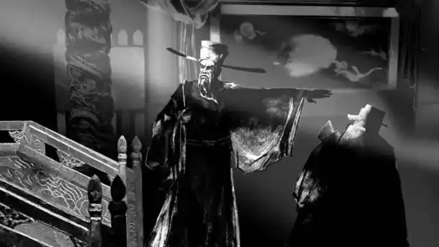 民间传说中,包青天如何能夜游阴曹办案?原来他有这个宝贝(图1) 包拯青天夜断阴案_包拯额头月牙阴间通行证_包公怎么得到游仙枕