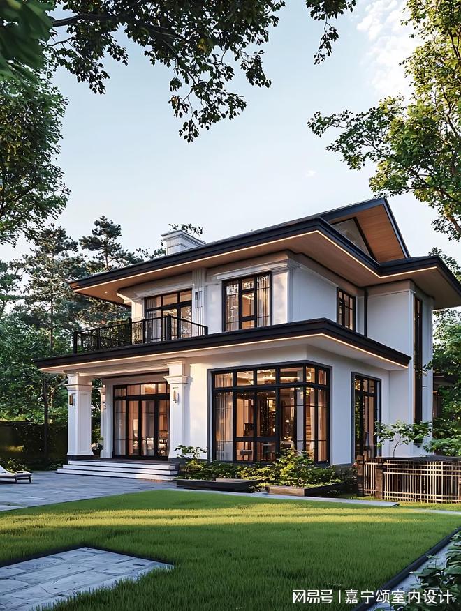 简中风格别墅设计_别墅装修设计风格_北京平谷别墅装修设计