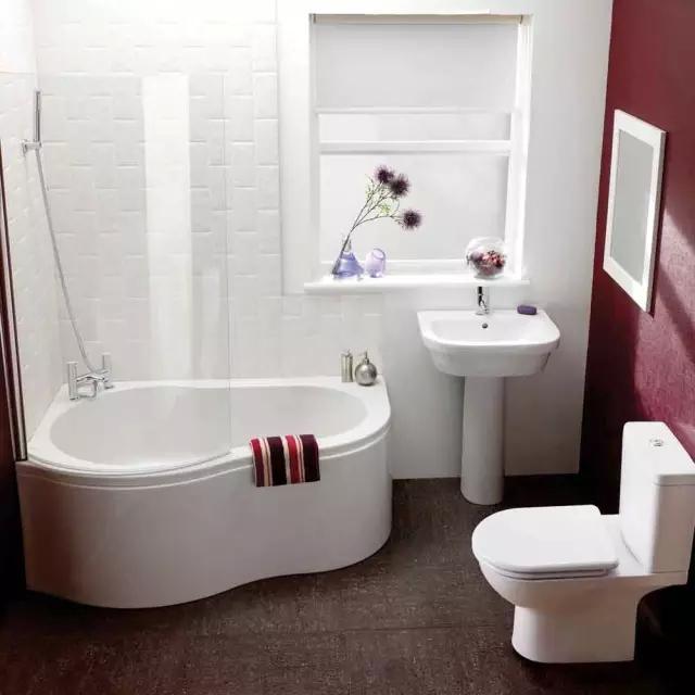 小卫生间浴缸设计_卫生间装修效果图_卫生间墩布池装修效果