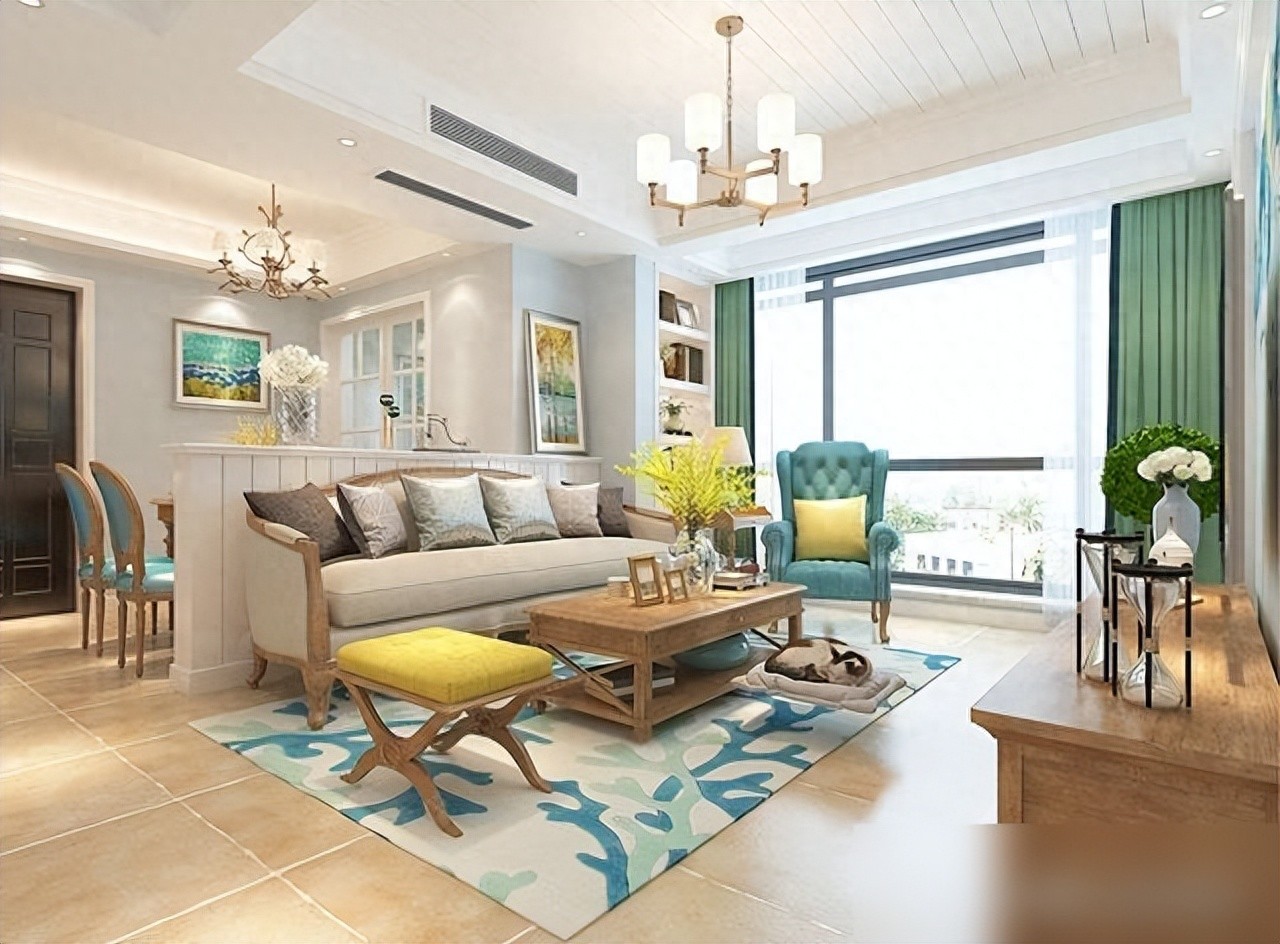 100平三室空间设计_小户型客厅餐厅打通技巧_100平房子装修设计图