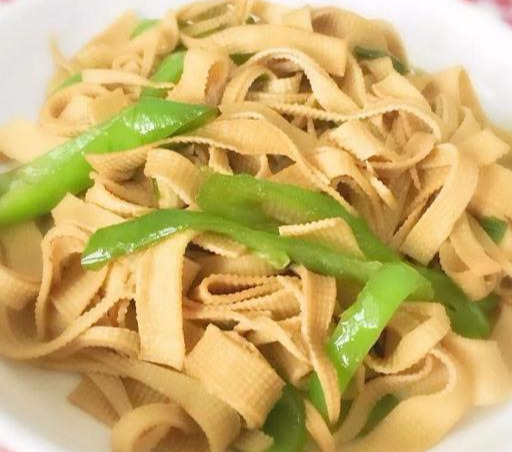 家常素菜做法大全,简单易做每天不重样,清淡美味又营养(图2) 蒜蓉粉丝蒸娃娃菜做法_素菜的做法大全家常_尖椒炒豆腐皮食材