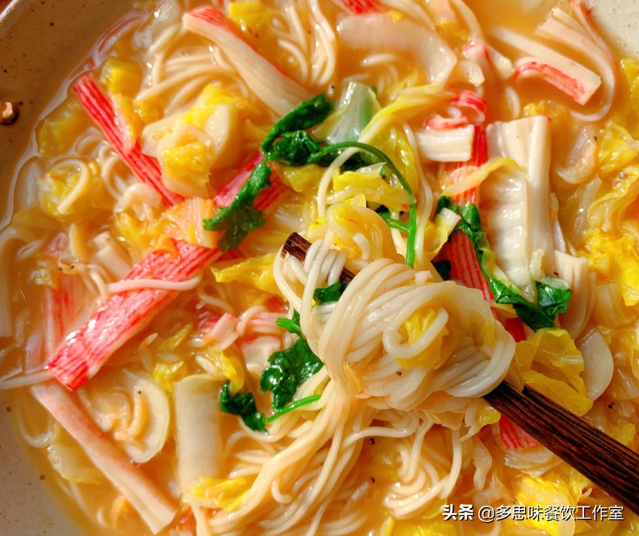 爱喝面条的不要错过,教你8种家常面条的做法,大人孩子都爱喝(图7) 肉丝汤面食谱_家常面条做法_素菜的做法大全家常