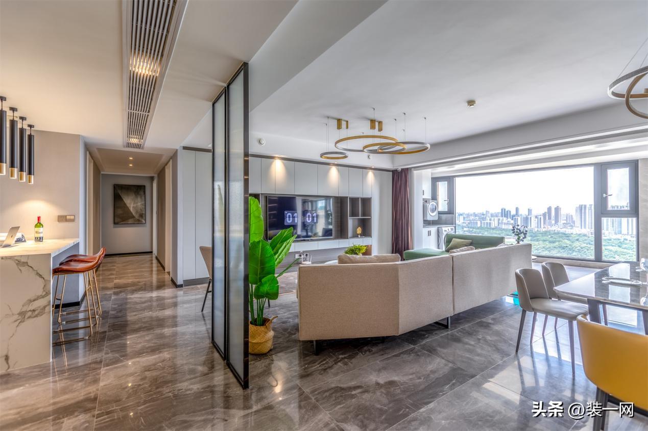 别墅装修设计_武汉山水人家装饰_现代风别墅装修实景案例