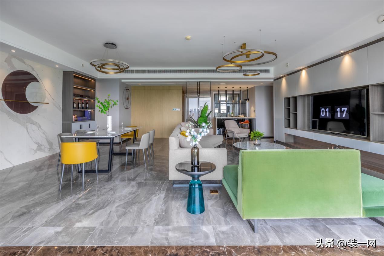 武汉山水人家装饰_别墅装修设计_现代风别墅装修实景案例