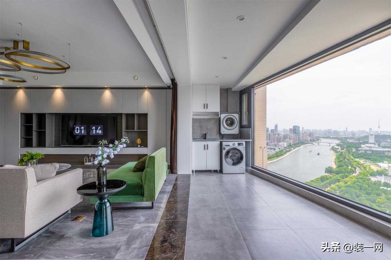 武汉山水人家装饰_现代风别墅装修实景案例_别墅装修设计