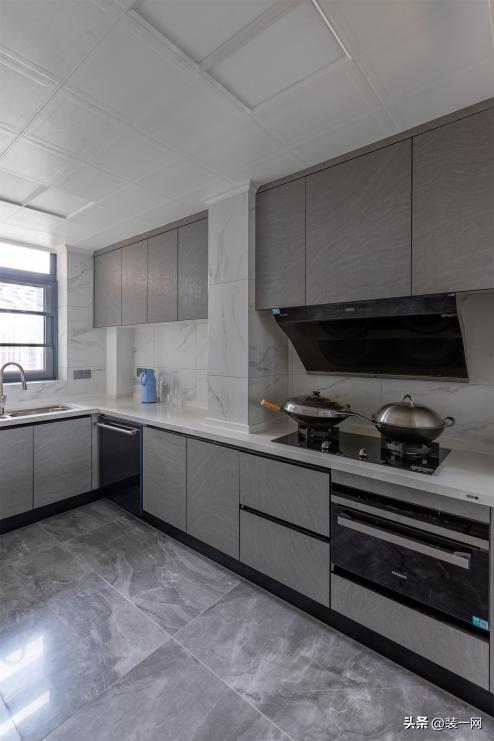 现代风别墅装修实景案例_武汉山水人家装饰_别墅装修设计