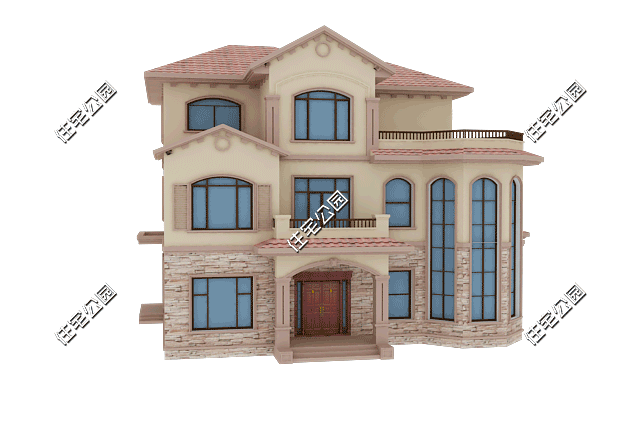 别墅装修设计_轻奢欧式小别墅设计_专业设计师建房