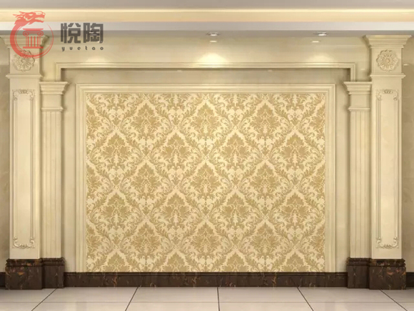 瓷砖电视背景墙好不好_瓷砖背景墙优缺点_电视墙瓷砖图片