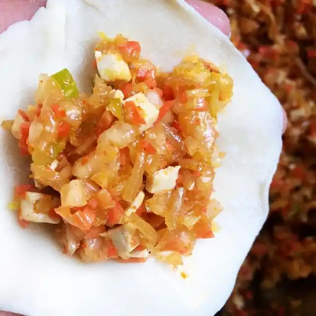 白菜粉条蒸饺的做法_白菜豆腐蒸饺做法_白菜豆腐蒸饺馅料