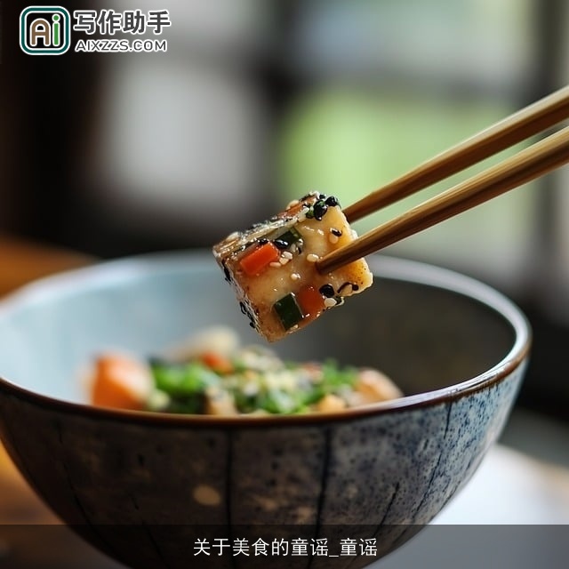 关于美食的童谣_童谣