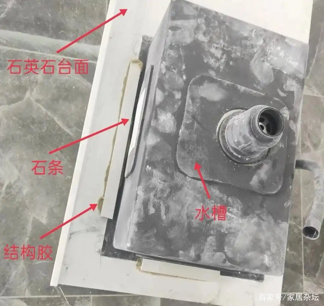 建议:厨房水槽安装,参照这3步!耐看还耐用,关键是结实(图9) 台面开孔步骤_安装水槽水龙头_厨房水槽尺寸确认