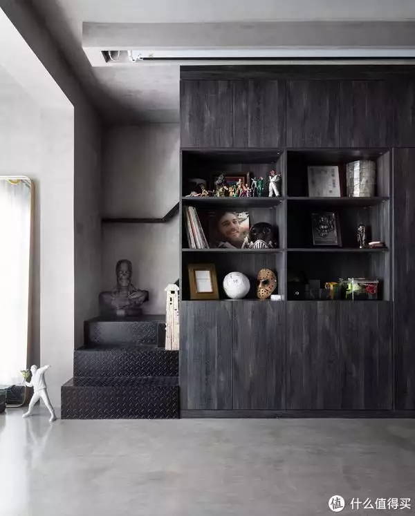 极简工业风家居设计_水泥风装修案例_毛坯水泥风格