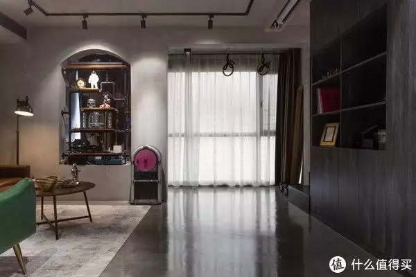 极简工业风家居设计_水泥风装修案例_毛坯水泥风格