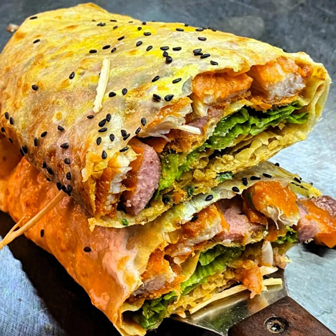 小吃手推车款式图片_摆摊创业_低成本小吃摊项目